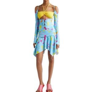 Marshall‎ Columbia Disney Little Mermaid Ariel Bikini Cutout Mini Dress Sz Small